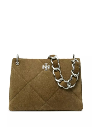 Tory Burch small Kira quilted chain shoulder bag - Brown