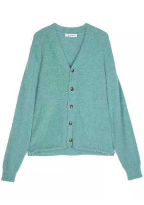 Wood Wood V-neck knit cardigan - Green