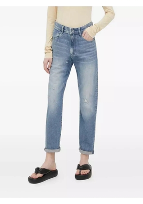 G-Star RAW distressed straight-leg jeans - Blue