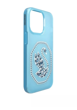 Swarovski swan crystal phone case - AQ149