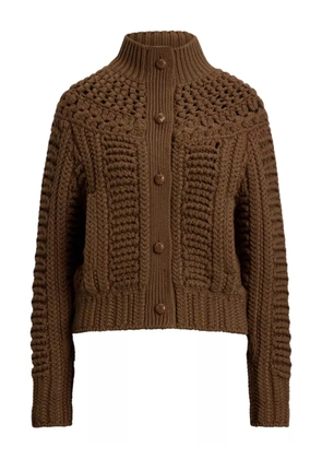 Ralph Lauren Collection yoke-stitch cardigan - Brown