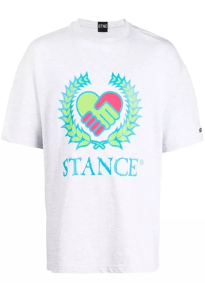 Stance logo-print short-sleeve T-shirt - Grey