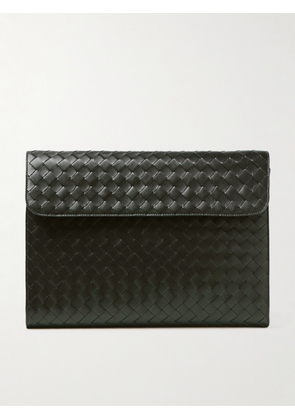 Bottega Veneta - Envelope Intrecciato Leather Pouch - Men - Green