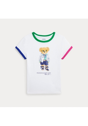 Polo Bear Cotton Jersey T-Shirt