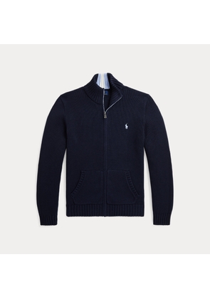 Cotton Full-Zip Jumper