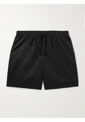 WTAPS - Straight-Leg Twill Drawstring Shorts - Men - Black - S