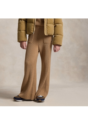 Cotton Wide-Leg Jumper Trousers