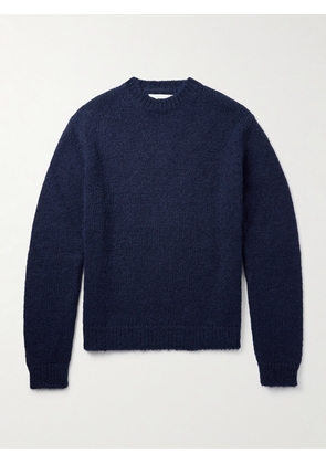Jil Sander - Alpaca-Blend Sweater - Men - Blue - XS