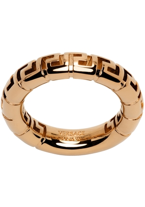 Versace Gold Greek Key Ring