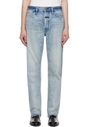 Fear of God Blue Classic 5 Pocket Jeans