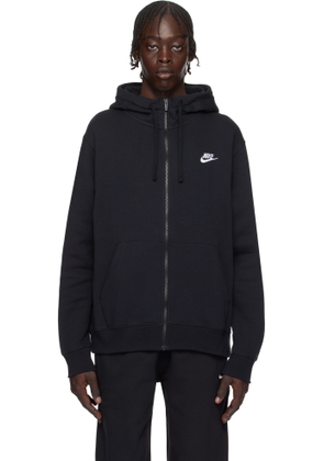 Nike Black Sportswear Club Fleece Hoodie