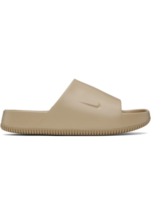 Nike Beige Calm Slides