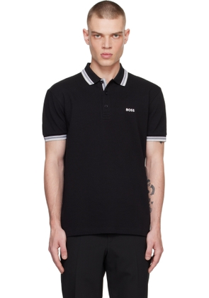 BOSS Black Contrast Logo Polo