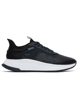 BOSS Navy & Black TTNM EVO Sneakers