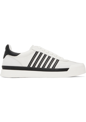 Dsquared2 White & Black New Jersey Sneakers
