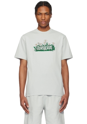 Burberry Gray Daisy Logo T-shirt