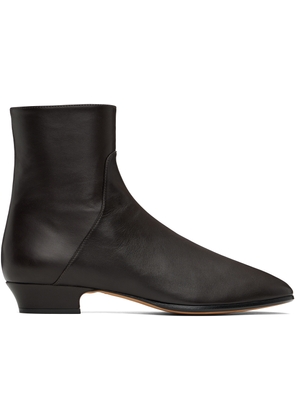 The Row Brown Awar 25 Ankle Boots