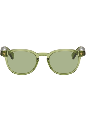 Bottega Veneta Green Panthos Sunglasses