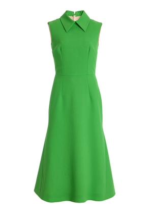 Emilia Wickstead Leontine Collared Wool Dress - Moda Operandi