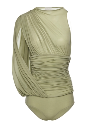 Magda Butrym Gathered Bodysuit - Moda Operandi
