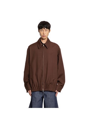 Logo Wool Twill Jacket