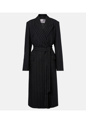 Acne Studios Olyx pinstriped wool coat