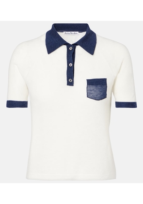 Acne Studios Semi-sheer polo shirt