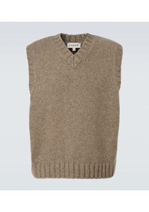 Frame Yak and wool sweater vest