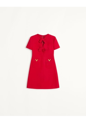 Valentino CREPE COUTURE SHORT DRESS Woman PARIS 36