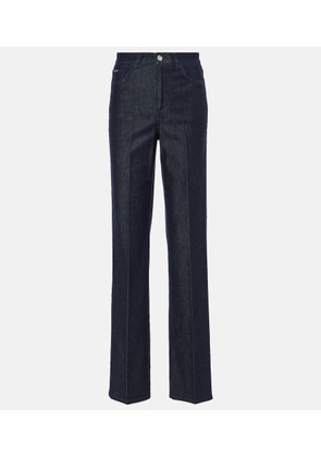 Dolce&Gabbana High-rise straight jeans