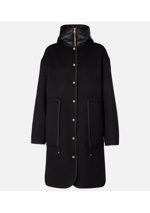Moncler Reversible wool and cashmere coat