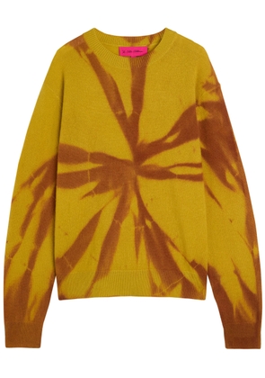 The Elder Statesman Mythic Tranquility Patterned Cashmere Sweatshirt - Multicoloured 1 - M