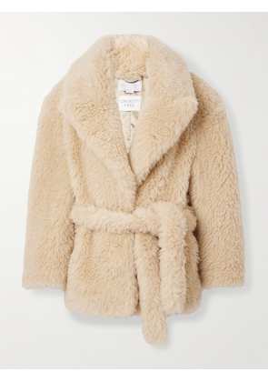 Stella McCartney - Wool-blend Fleece Coat - Cream - IT34,IT36,IT38,IT40,IT42,IT44