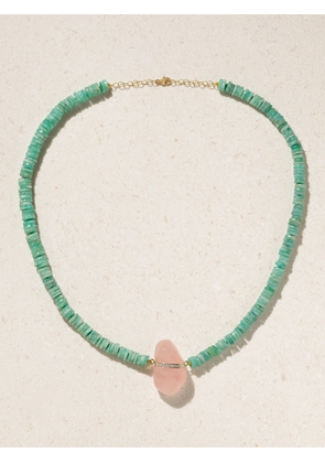 JIA JIA - Aurora 14-karat Gold Multi-stone Necklace - One size