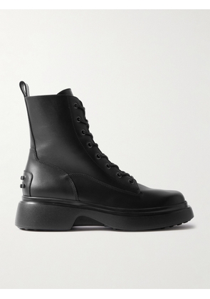 Tod's - Gomma 74l Leather Ankle Boots - Black - IT36,IT36.5,IT37,IT37.5,IT38,IT38.5,IT39,IT39.5,IT40,IT40.5,IT41,IT41.5,IT42