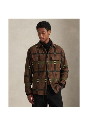 Classic Fit Flannel Utility Shirt