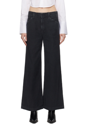 Citizens of Humanity Black Paloma Trousers