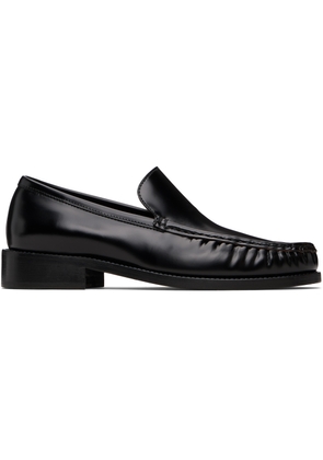 Acne Studios Black Leather Loafers