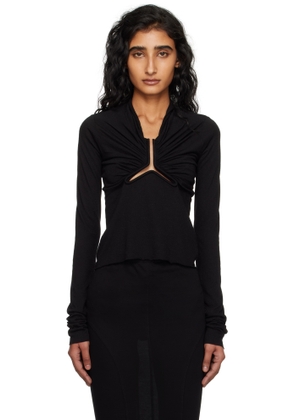 Rick Owens Black Concordians Allanah LS T-shirt