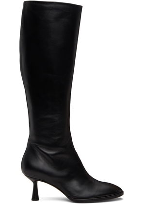 Aeyde Black Catherine High Sock Boots