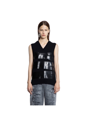 Taped Label Wool Vest