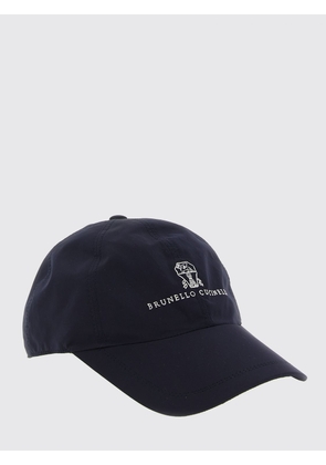 Hat BRUNELLO CUCINELLI Men color Blue