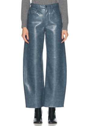 AGOLDE Low Curve Pant in Blue Jay - Blue. Size 34 (also in ).