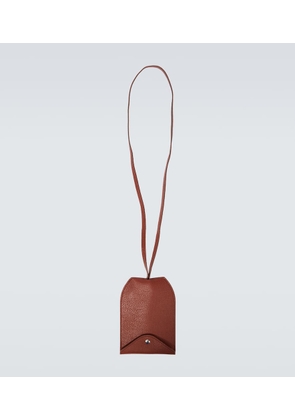 Lemaire Envelope leather pouch
