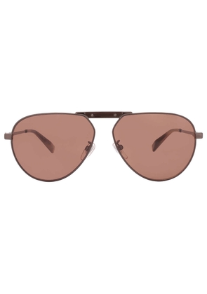 Chopard Brown Pilot Unisex Sunglasses SCHF80 0568 60