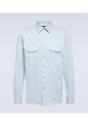 Tom Ford Cotton twill Western shirt
