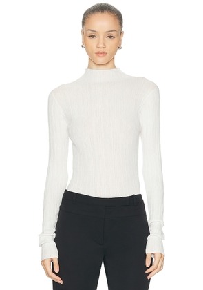 A.L.C. Hugh Top in Bright White - White. Size L (also in M, S, XS).