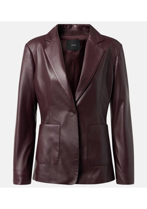 Joseph Leather blazer