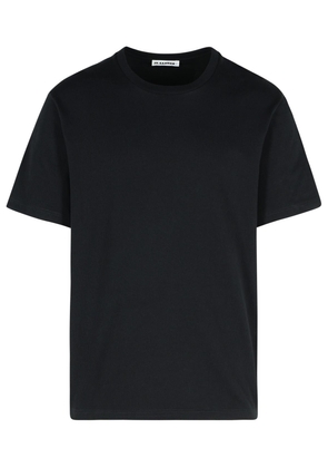 Jil Sander Black Cotton T-shirt