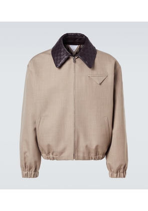 Bottega Veneta Intrecciato wool blouson